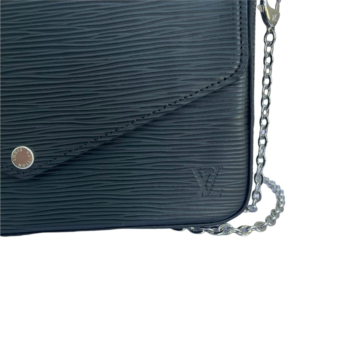 Louis-Vuitton Pochette Félicie  WOC Black SHW
