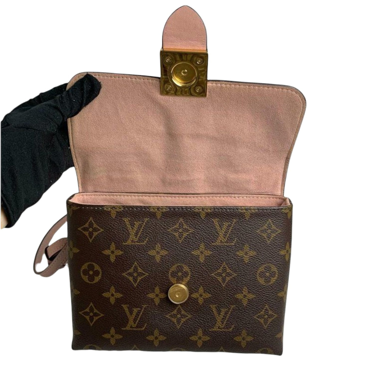 Louis-Vuitton Locky BB Rose Poudré Pink GHW