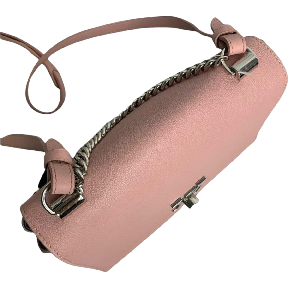 Louis-Vuitton BB Lockme II Pink Blue Beige SHW