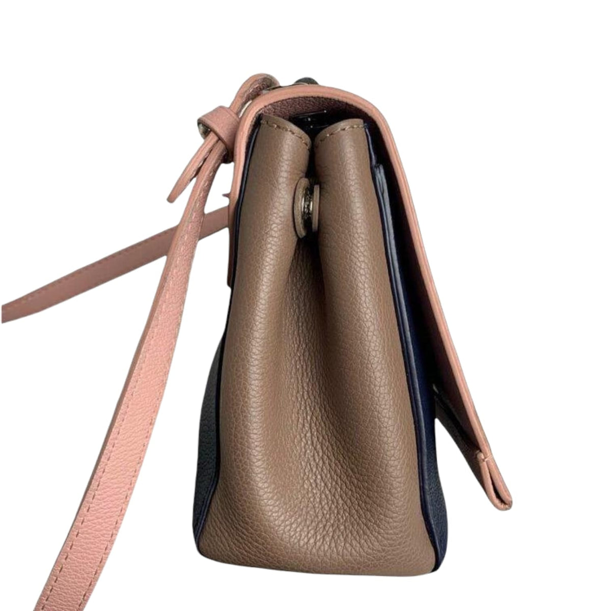 Louis-Vuitton BB Lockme II Pink Blue Beige SHW