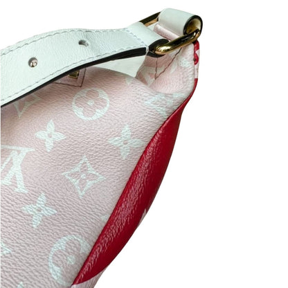 Louis-Vuitton Monogram Giant Bum Bag Red Pink White Black GHW