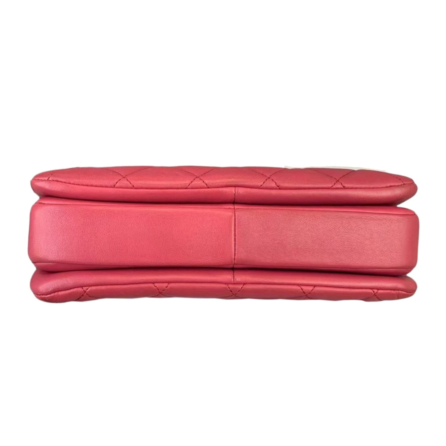 Small Trendy CC Flap Lambskin Pink GHW