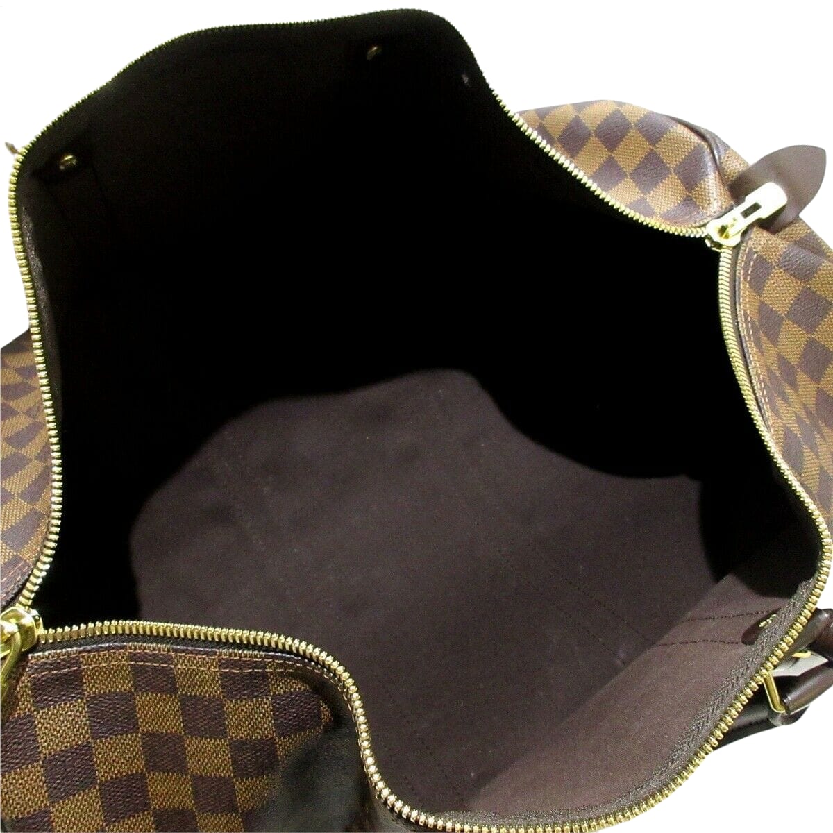 Louis-Vuitton Keepall 50 Boston Bag Damier Ebene GHW