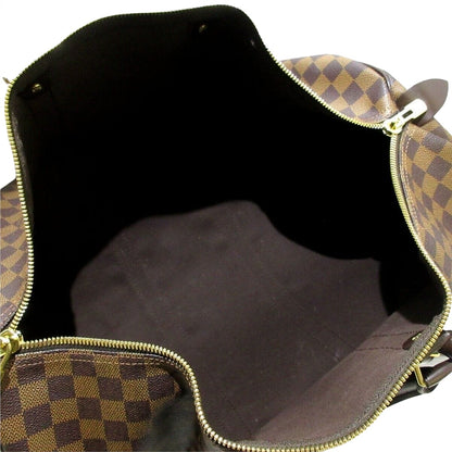 Louis-Vuitton Keepall 50 Boston Bag Damier Ebene GHW