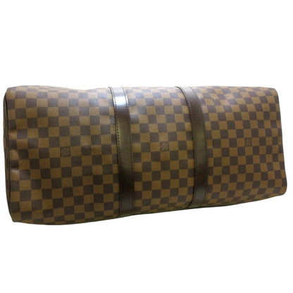 Louis-Vuitton Keepall 50 Boston Bag Damier Ebene GHW