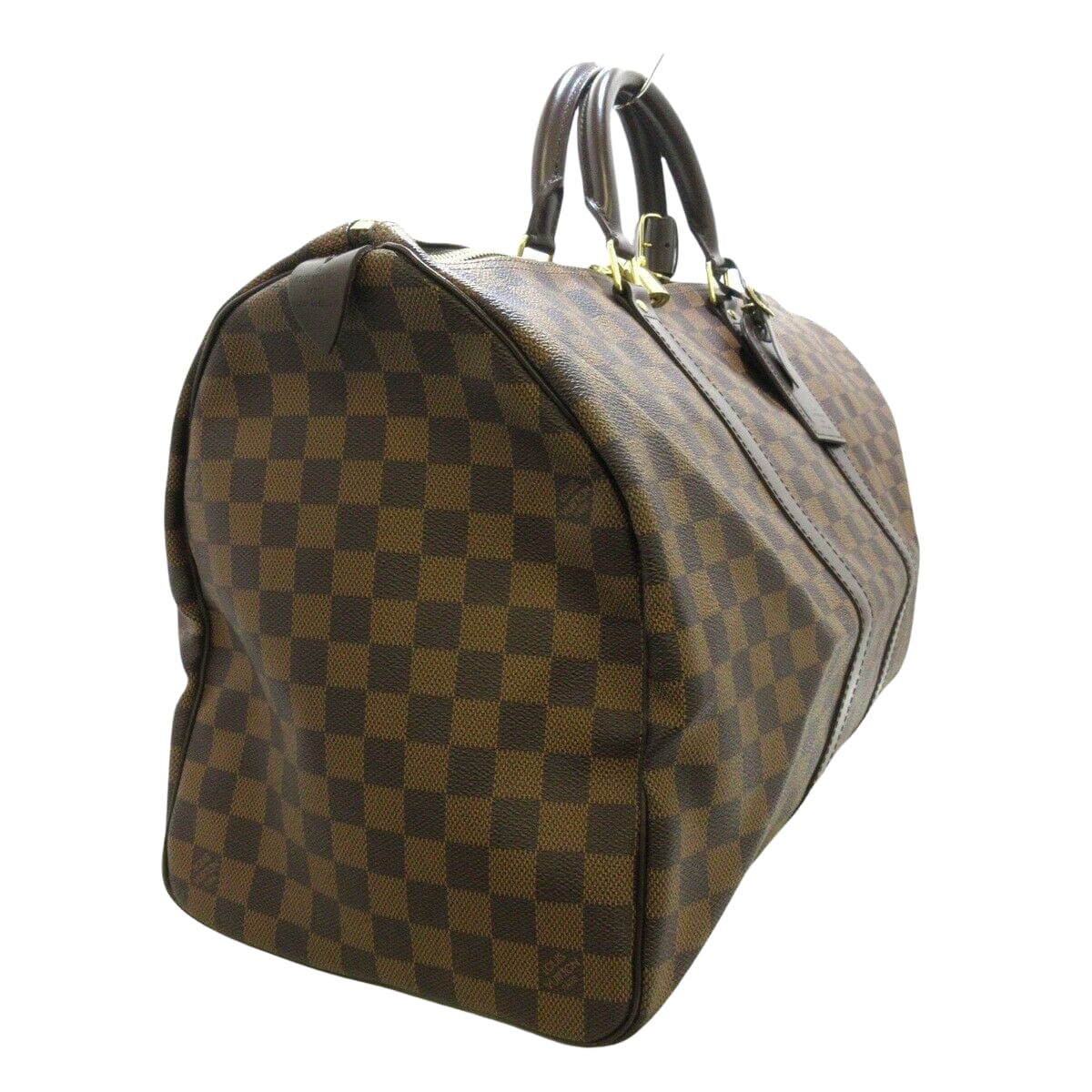 Louis-Vuitton Keepall 50 Boston Bag Damier Ebene GHW