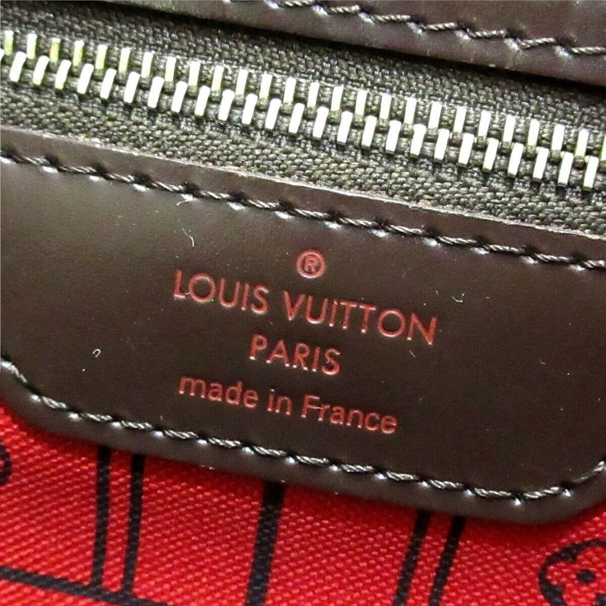 Louis-Vuitton Neverfull MM Ebene Damier GHW