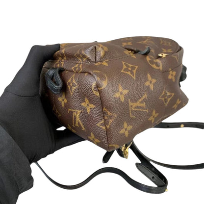 Louis-Vuitton Mini Palm Springs Monogram GHW