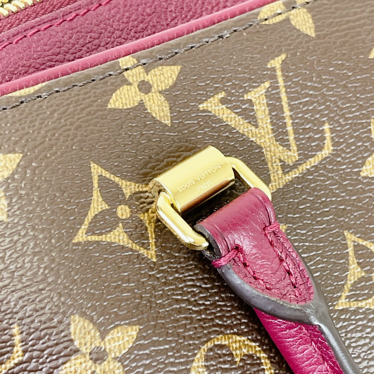 Louis-Vuitton MM Pallas Monogram Aurore GHW