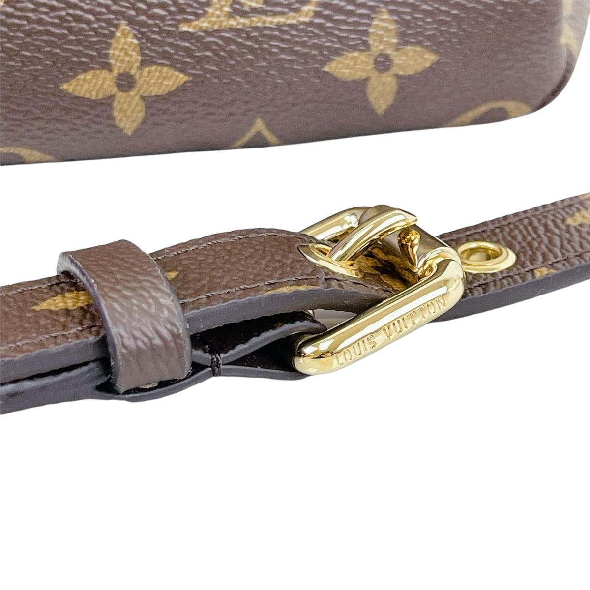 Louis-Vuitton MM Pallas Monogram Aurore GHW