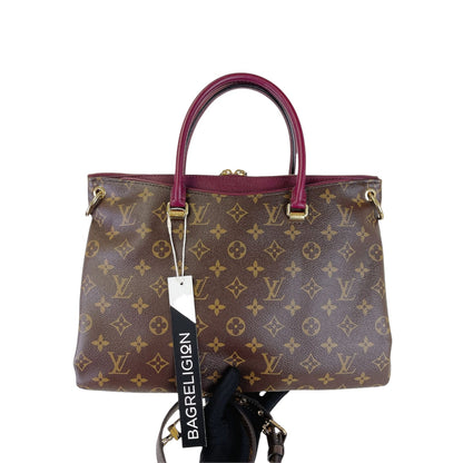 Louis-Vuitton MM Pallas Monogram Aurore GHW