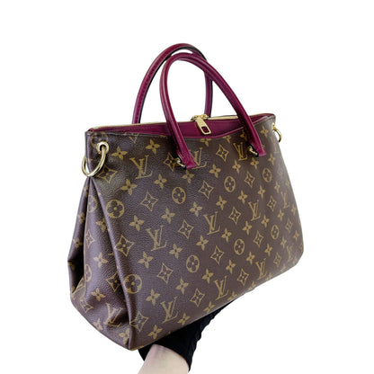 Louis-Vuitton MM Pallas Monogram Aurore GHW