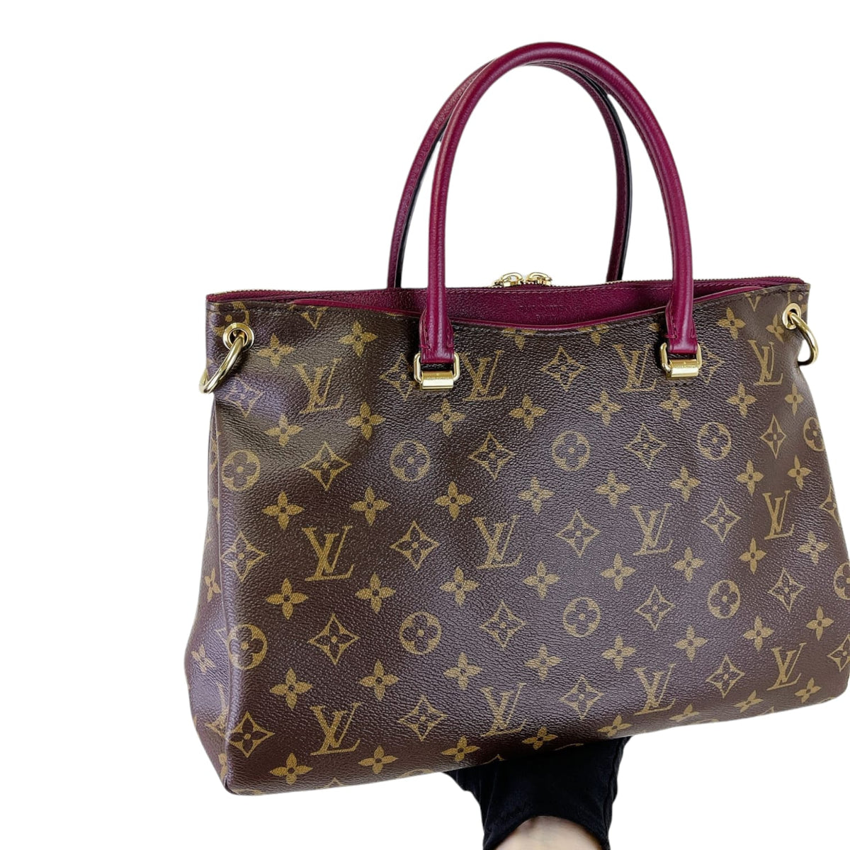 Louis-Vuitton MM Pallas Monogram Aurore GHW