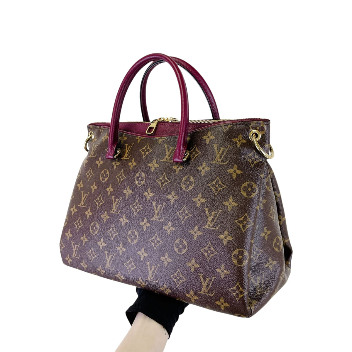 Louis-Vuitton MM Pallas Monogram Aurore GHW