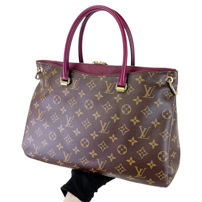 Louis-Vuitton MM Pallas Monogram Aurore GHW