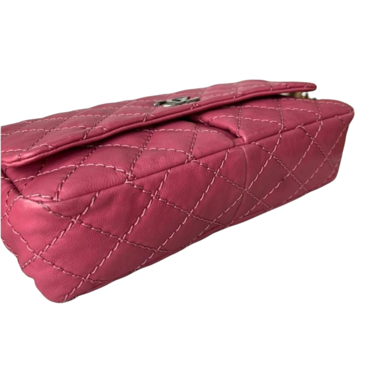 Seasonal Flap Lambskin Pink RHW