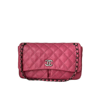 Seasonal Flap Lambskin Pink RHW