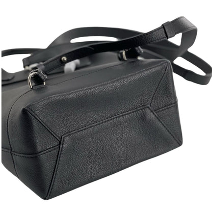 Louis-Vuitton LockMe Backpack Calfskin Black SHW