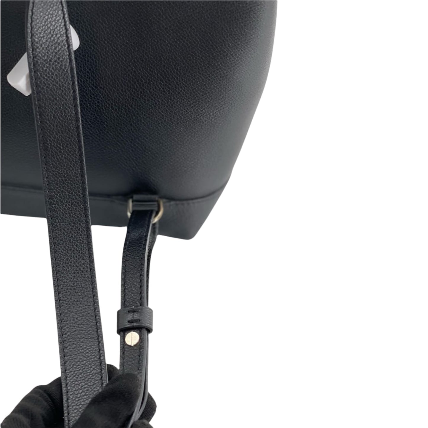 Louis-Vuitton LockMe Backpack Calfskin Black SHW
