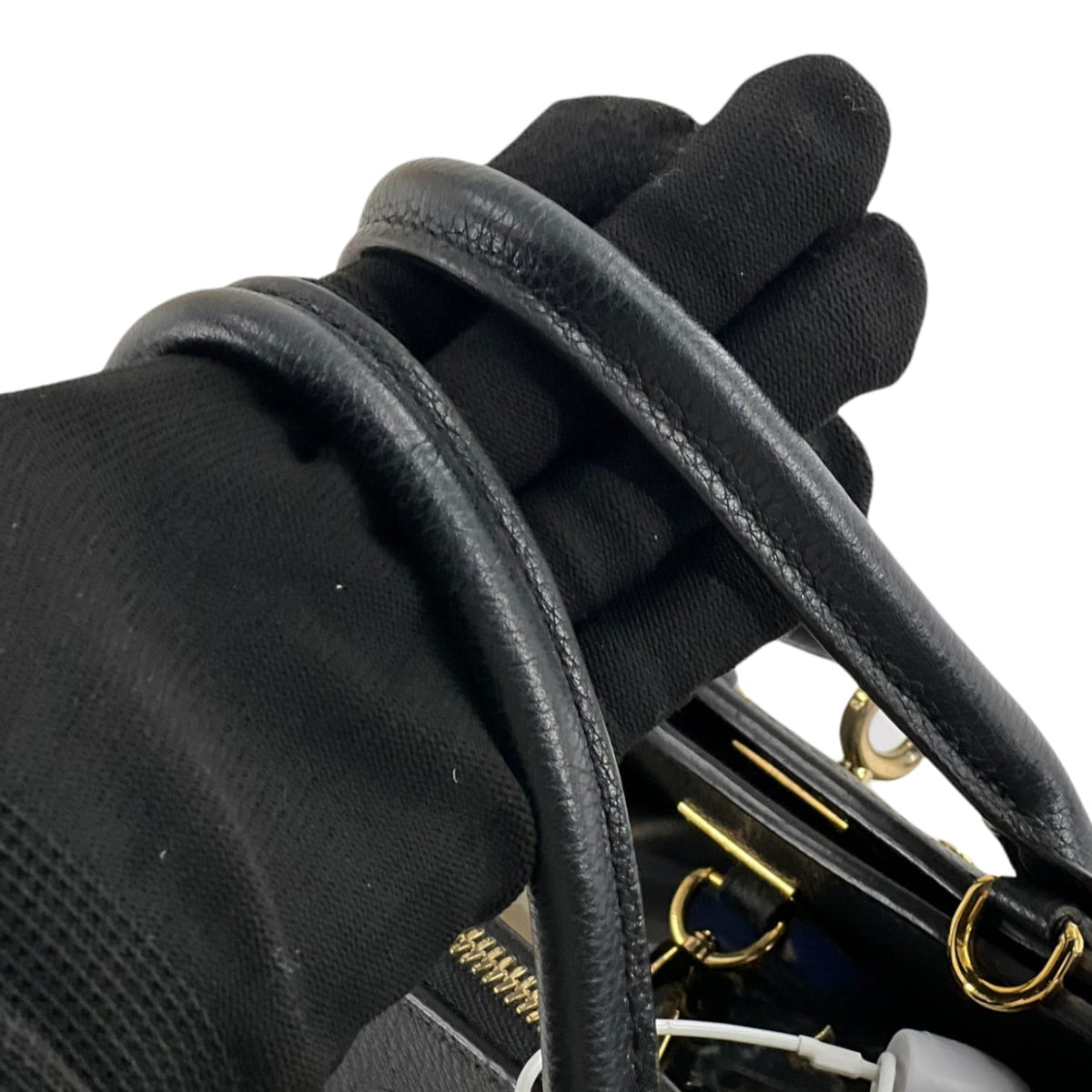 Louis-Vuitton PM City Steamer Calfskin Black GHW