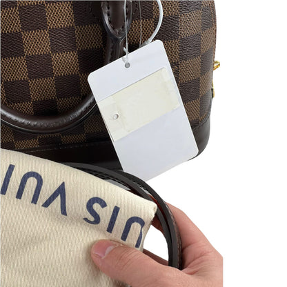 Louis-Vuitton BB Alma Damier Ebene Brown GHW