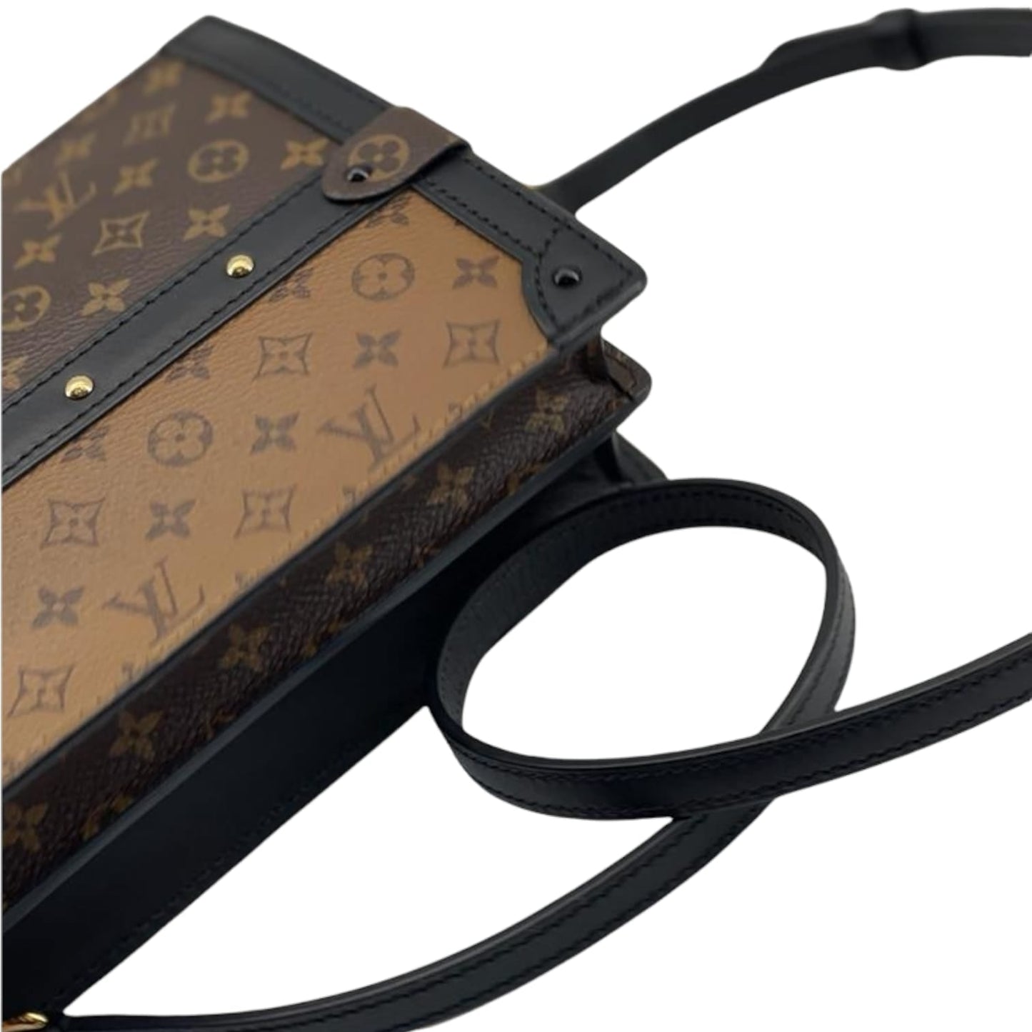 Louis-Vuitton Trunk Clutch Reverse Monogram GHW