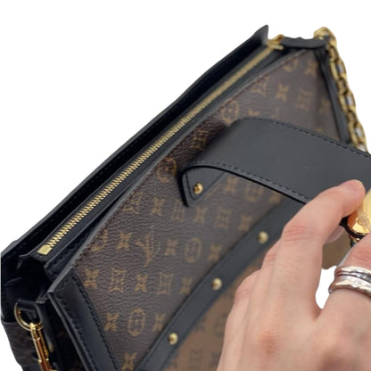 Louis-Vuitton Trunk Clutch Reverse Monogram GHW