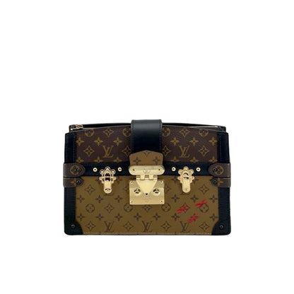 Louis-Vuitton Trunk Clutch Reverse Monogram GHW