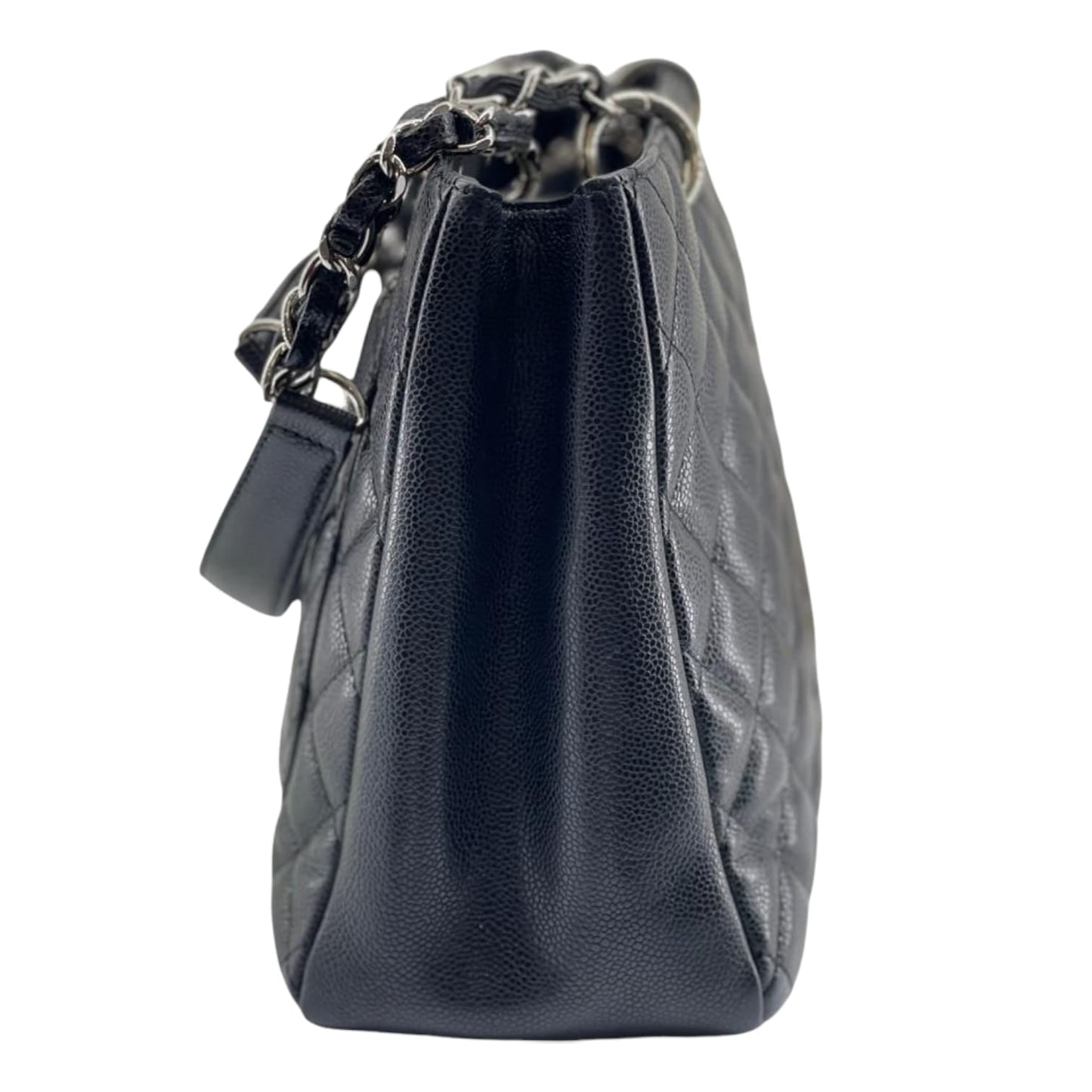 Grand Shopping Tote GST Caviar Black SHW