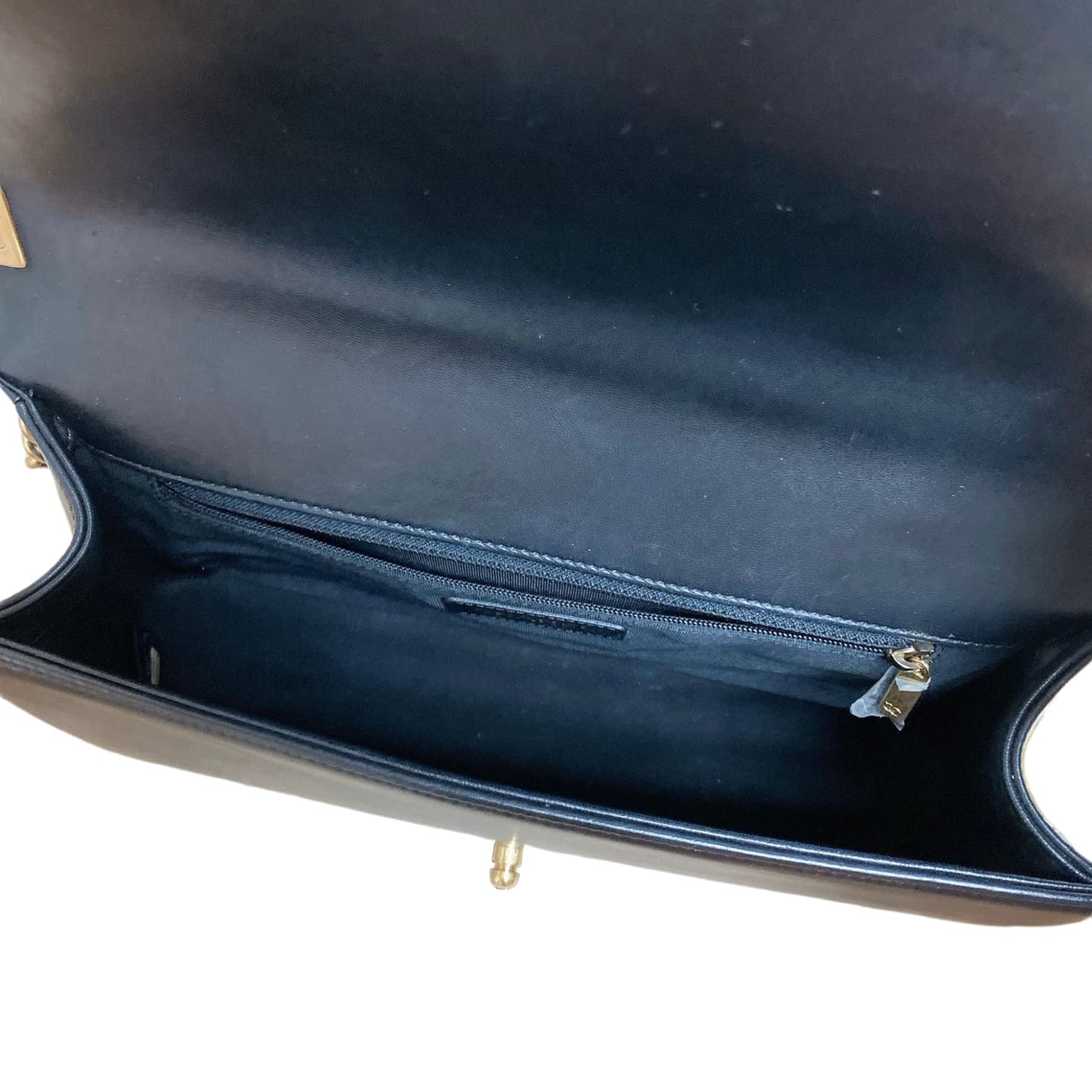 New Medium Boy Lambskin Black GHW
