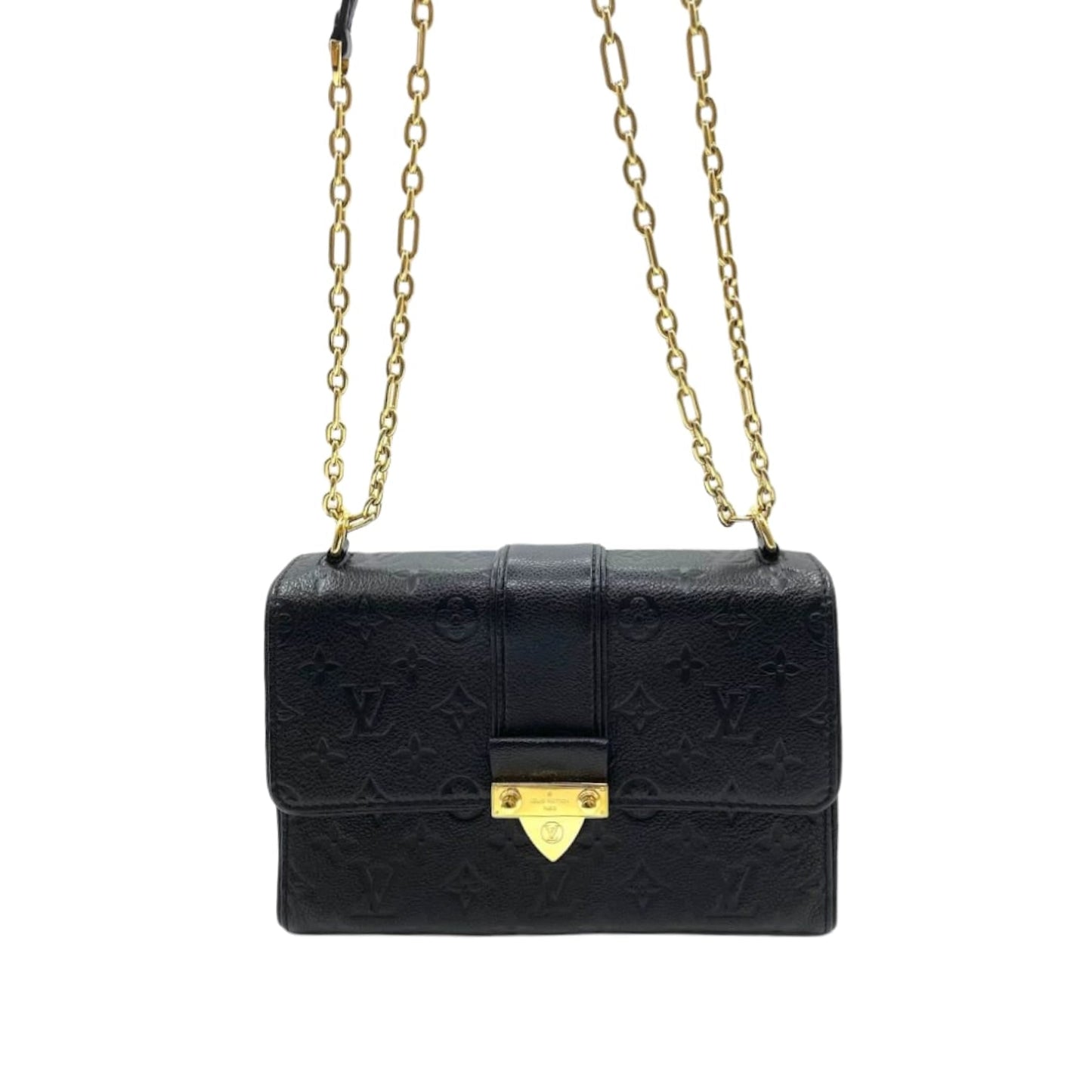 Louis-Vuitton BB Saint Sulpice Monogram Empreinte Black GHW
