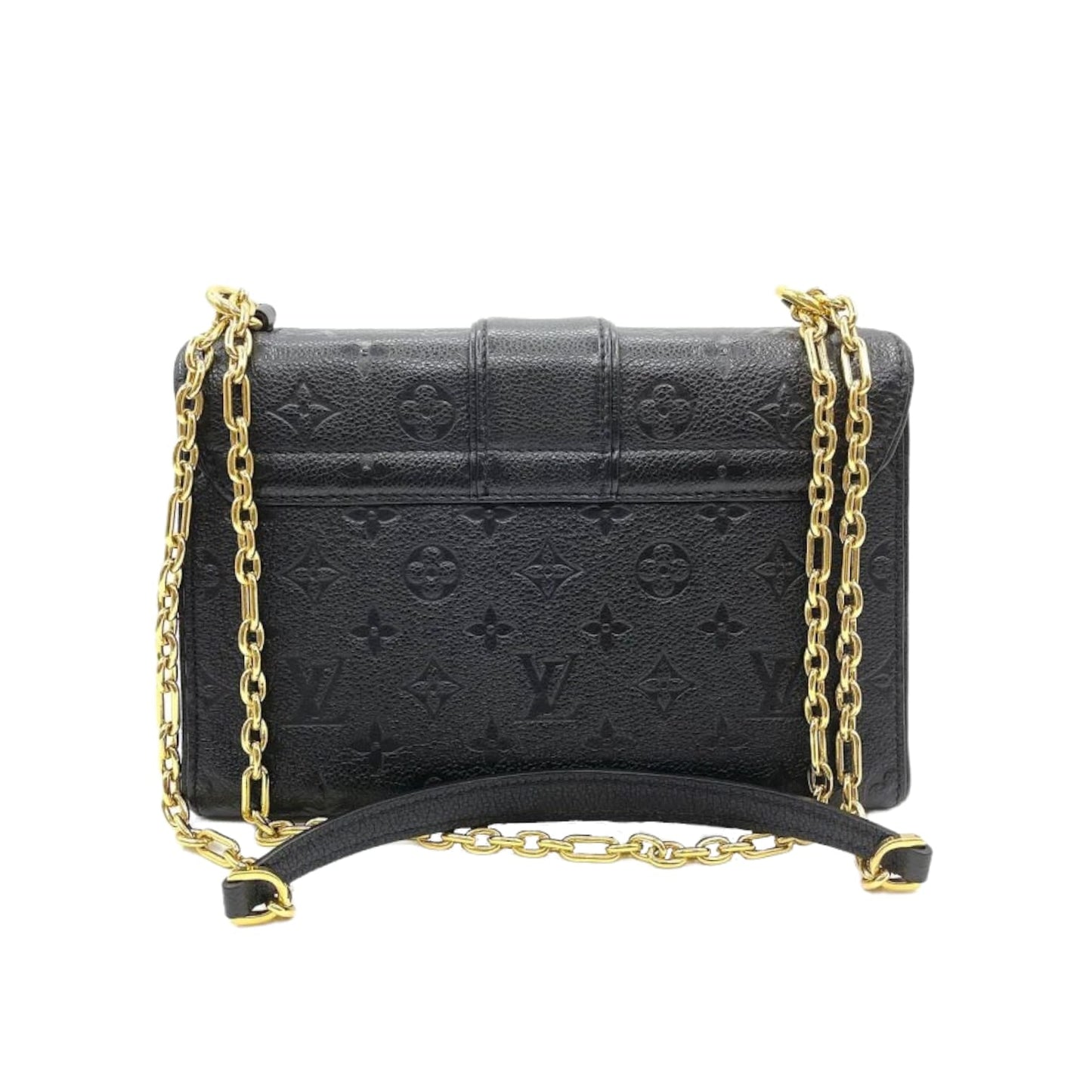 Louis-Vuitton BB Saint Sulpice Monogram Empreinte Black GHW