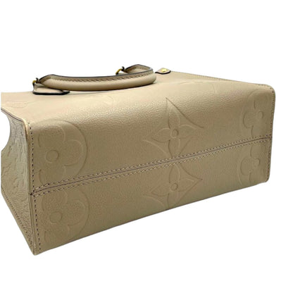 Louis-Vuitton MM Onthego Monogram Empreinte Turtledove GHW