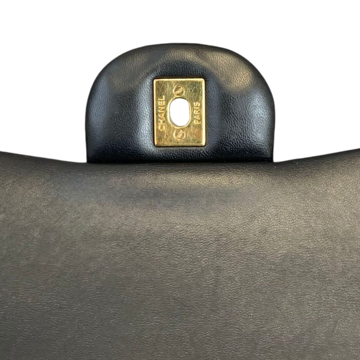 Classic Double Flap Jumbo Lambskin Black GHW