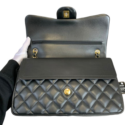 Classic Double Flap Jumbo Lambskin Black GHW