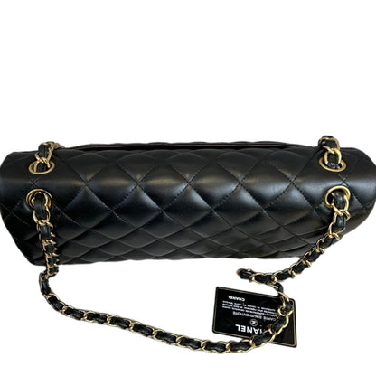 Classic Double Flap Jumbo Lambskin Black GHW