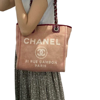 MIni Deauville Canvas Pink SHW