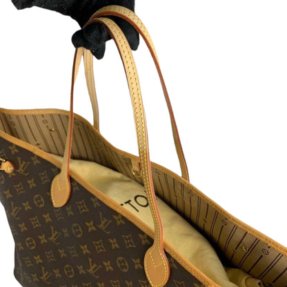 Louis-Vuitton GM Neverfull Monogram Coated Canvas GHW