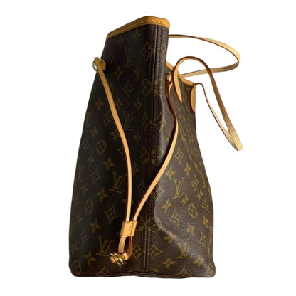 Louis-Vuitton GM Neverfull Monogram Coated Canvas GHW