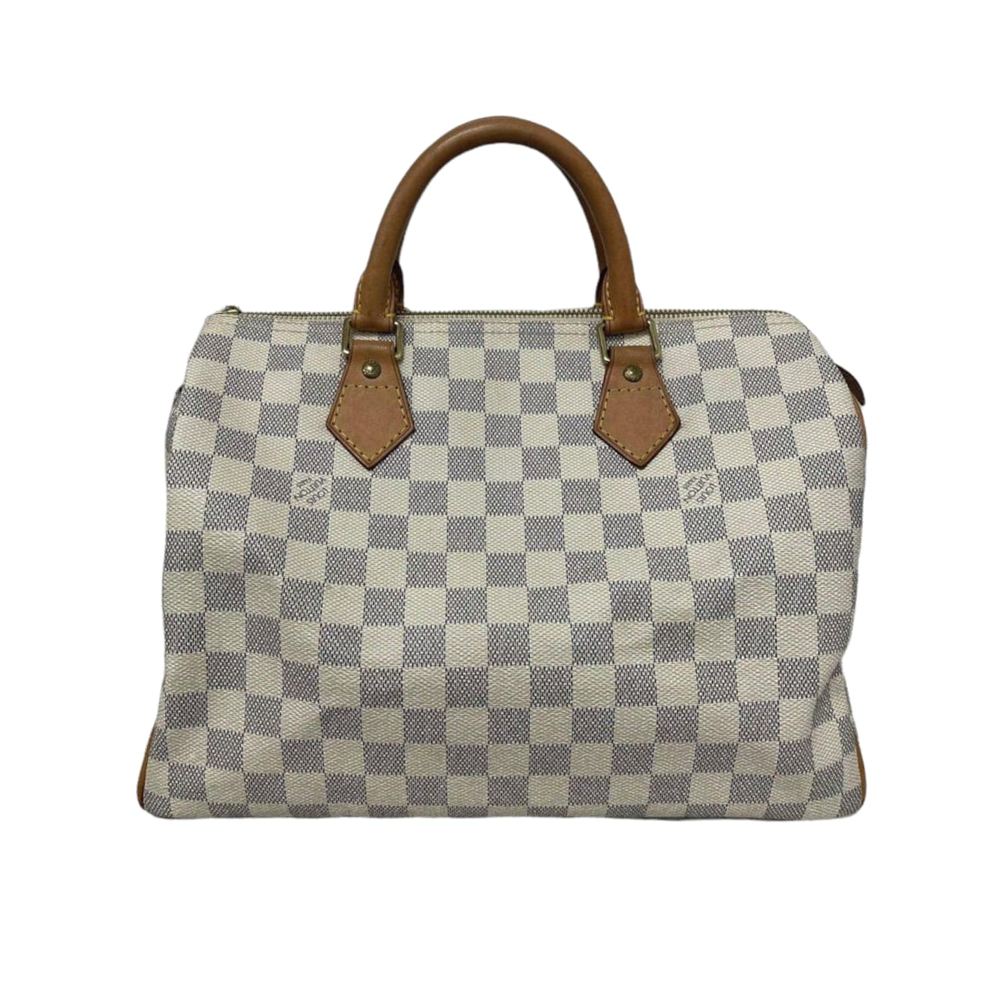 Louis-Vuitton Speedy 30 Damier Azur Canvas GHW