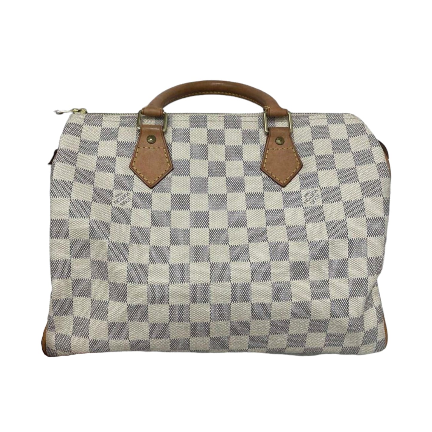 Louis-Vuitton Speedy 30 Damier Azur Canvas GHW