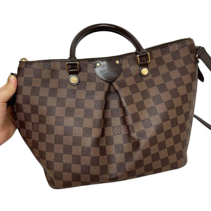 Louis-Vuitton PM Damier Ebène Siena Canvas GHW
