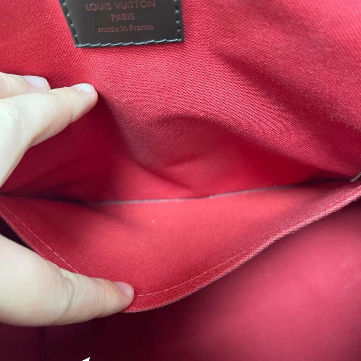 Louis-Vuitton PM Damier Ebène Siena Canvas GHW