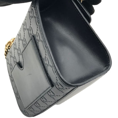 Gucci Small Padlock Signature Black GHW