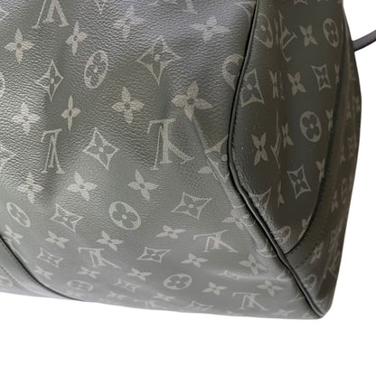 Louis-Vuitton Keepall Bandoulière 55 Monogram Eclipse SHW