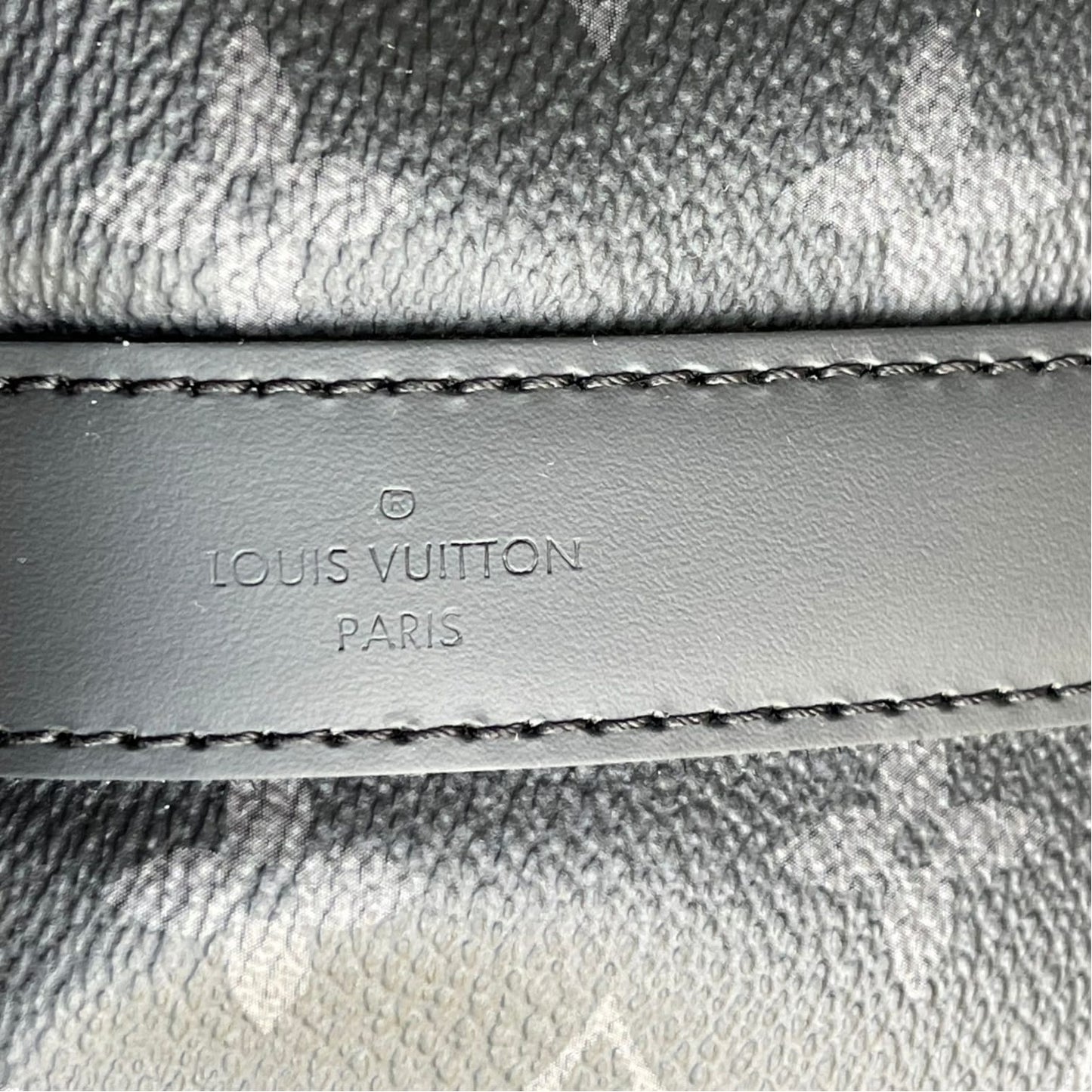 Louis-Vuitton Keepall Bandoulière 55 Monogram Eclipse SHW