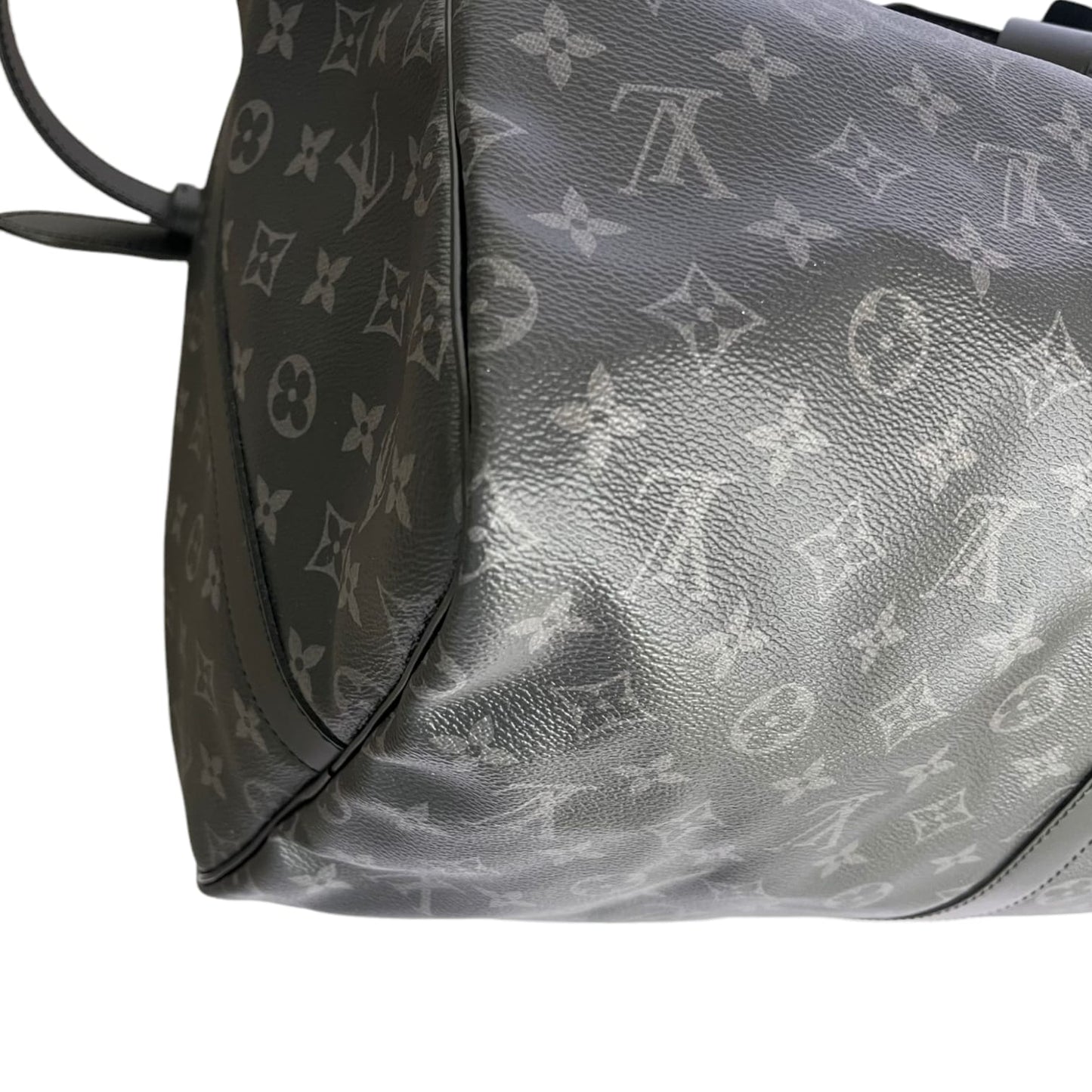 Louis-Vuitton Keepall Bandoulière 55 Monogram Eclipse SHW
