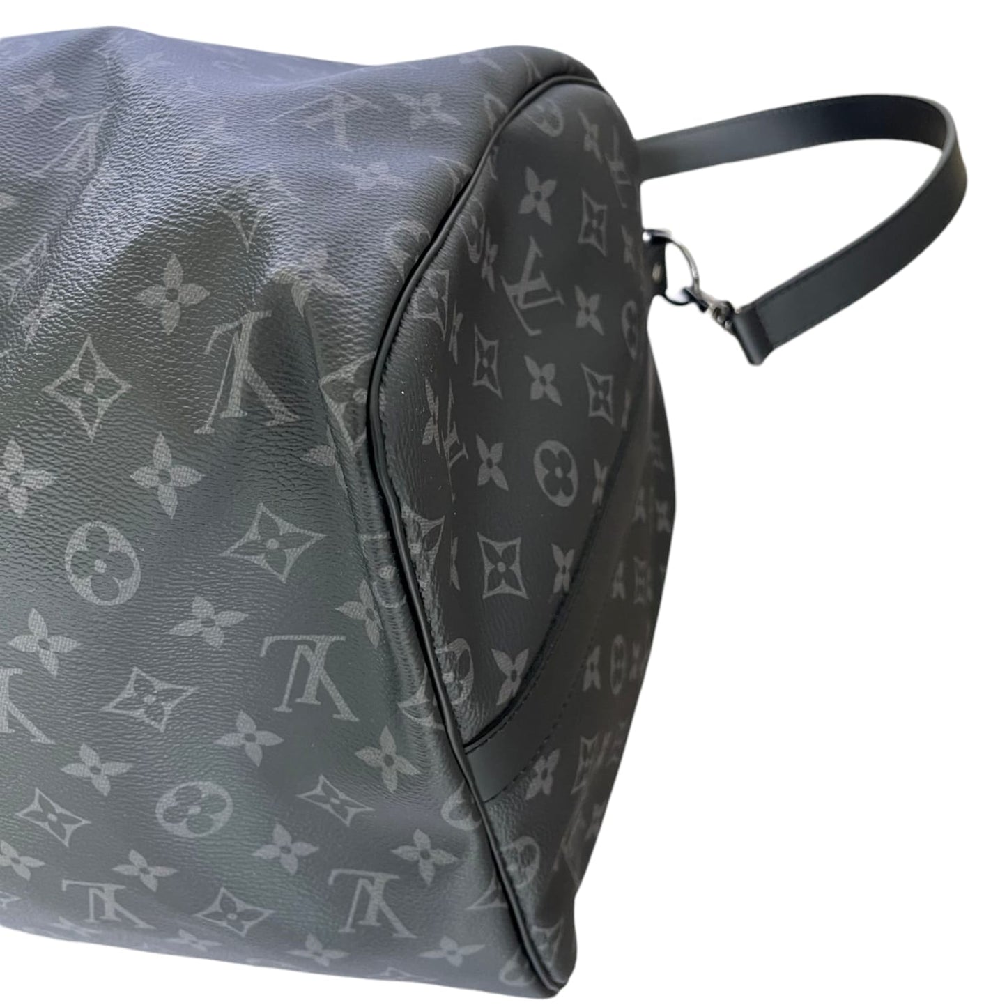 Louis-Vuitton Keepall Bandoulière 55 Monogram Eclipse SHW