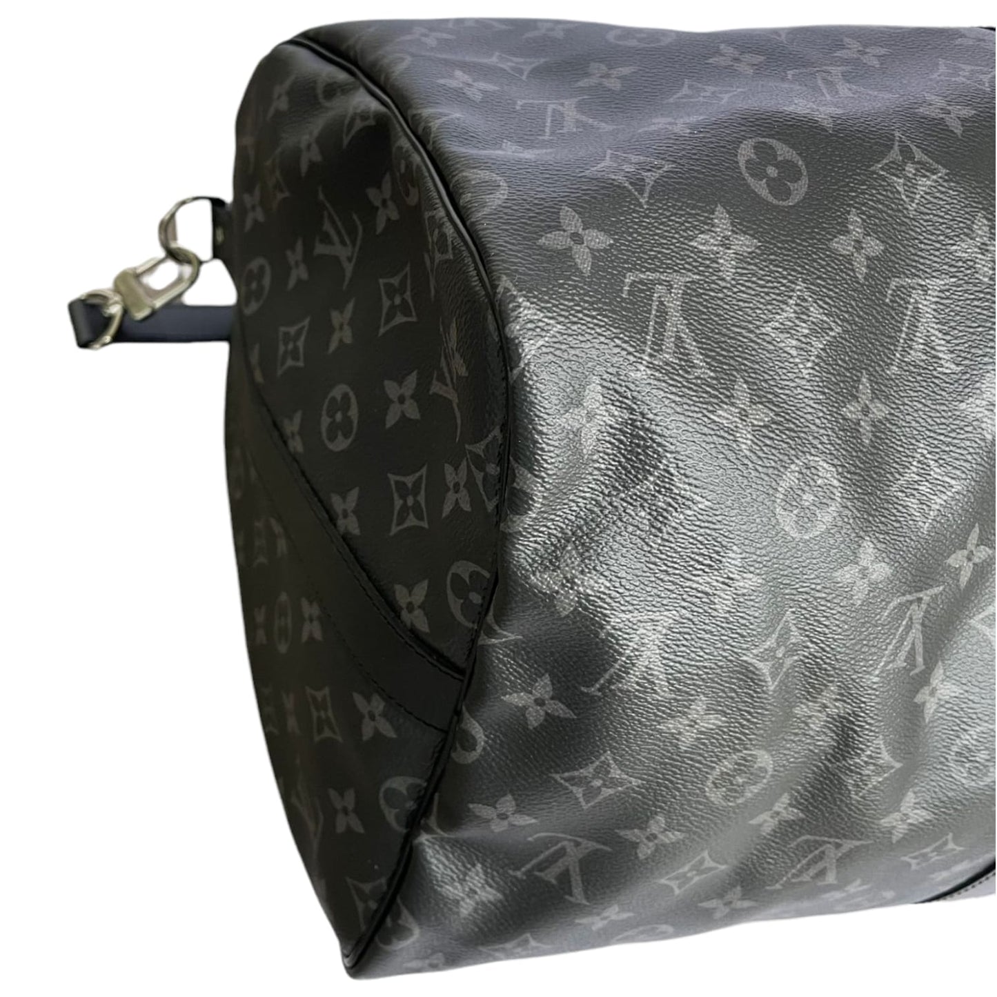 Louis-Vuitton Keepall Bandoulière 55 Monogram Eclipse SHW
