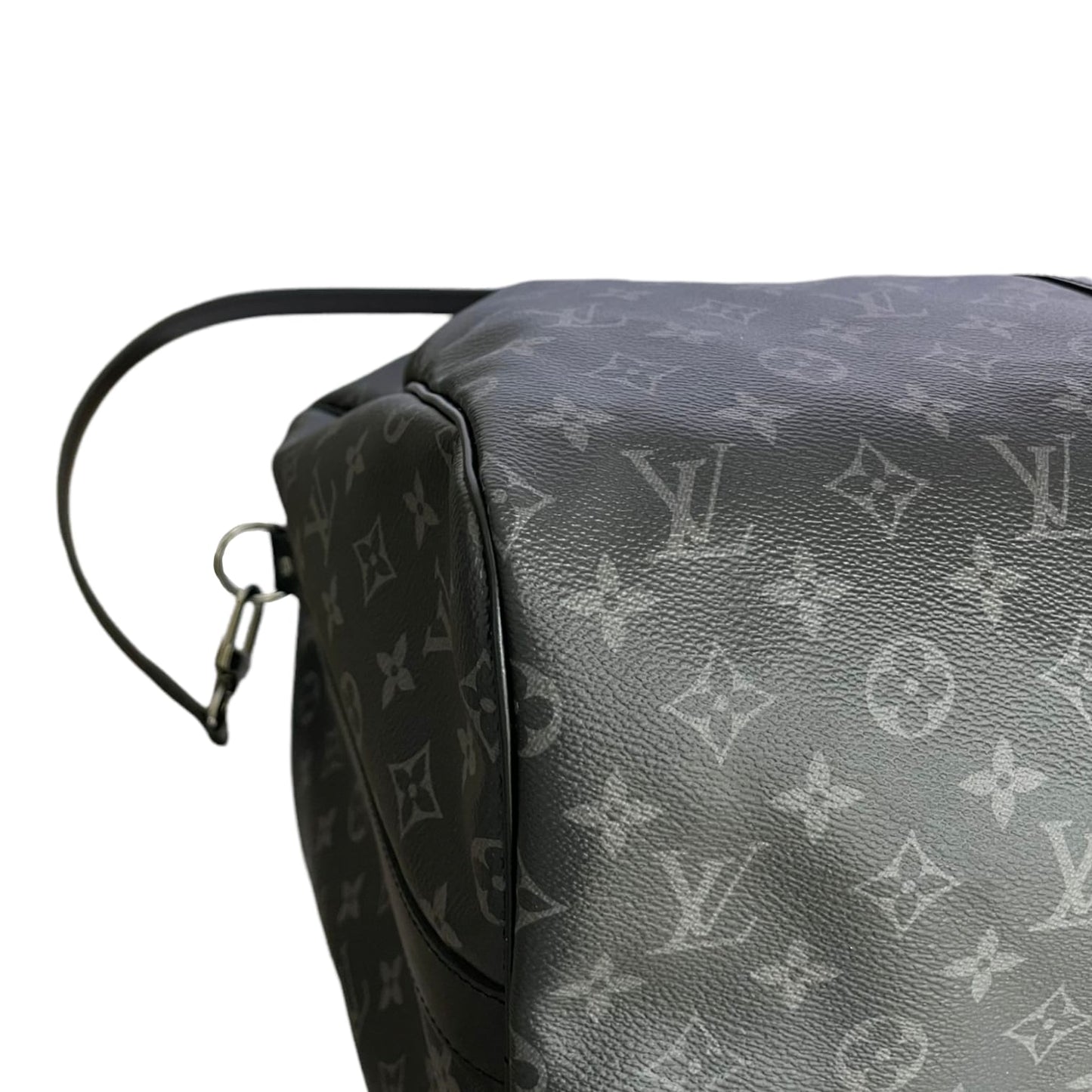Louis-Vuitton Keepall Bandoulière 55 Monogram Eclipse SHW